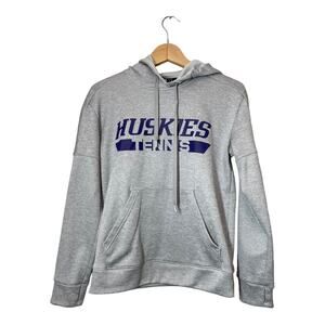 UW Tennis University of Washington Huskies Hoodie Sweatshirt Womens Small